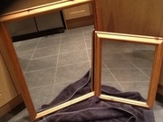 Solid pine  framed mirrors 